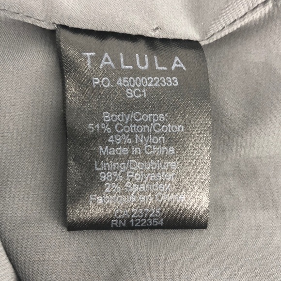 Talula Black Lace Mini Dress, Size XS - Picture 6 of 7